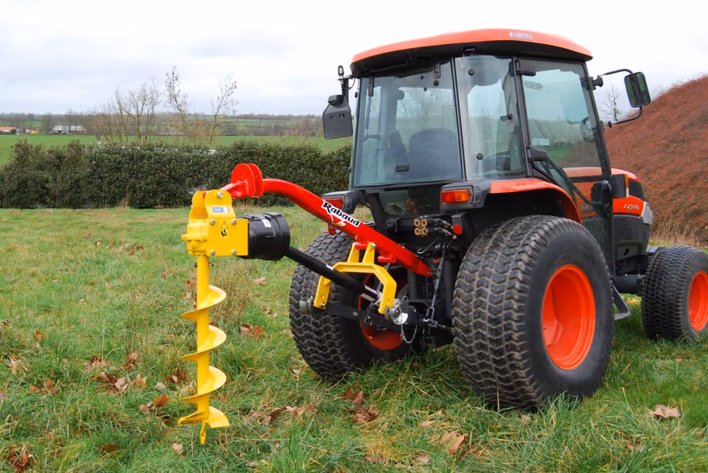 Tarière Rabaud pour microtracteur Origine