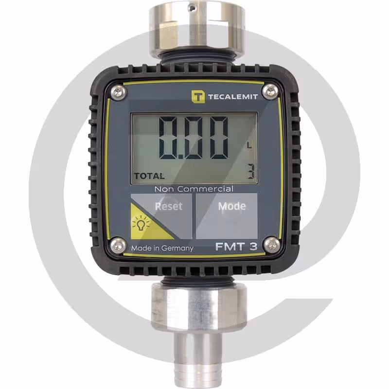 TECALEMIT Débitmètre FMT3, kit pour montage sur pompe HORNET 40, POM