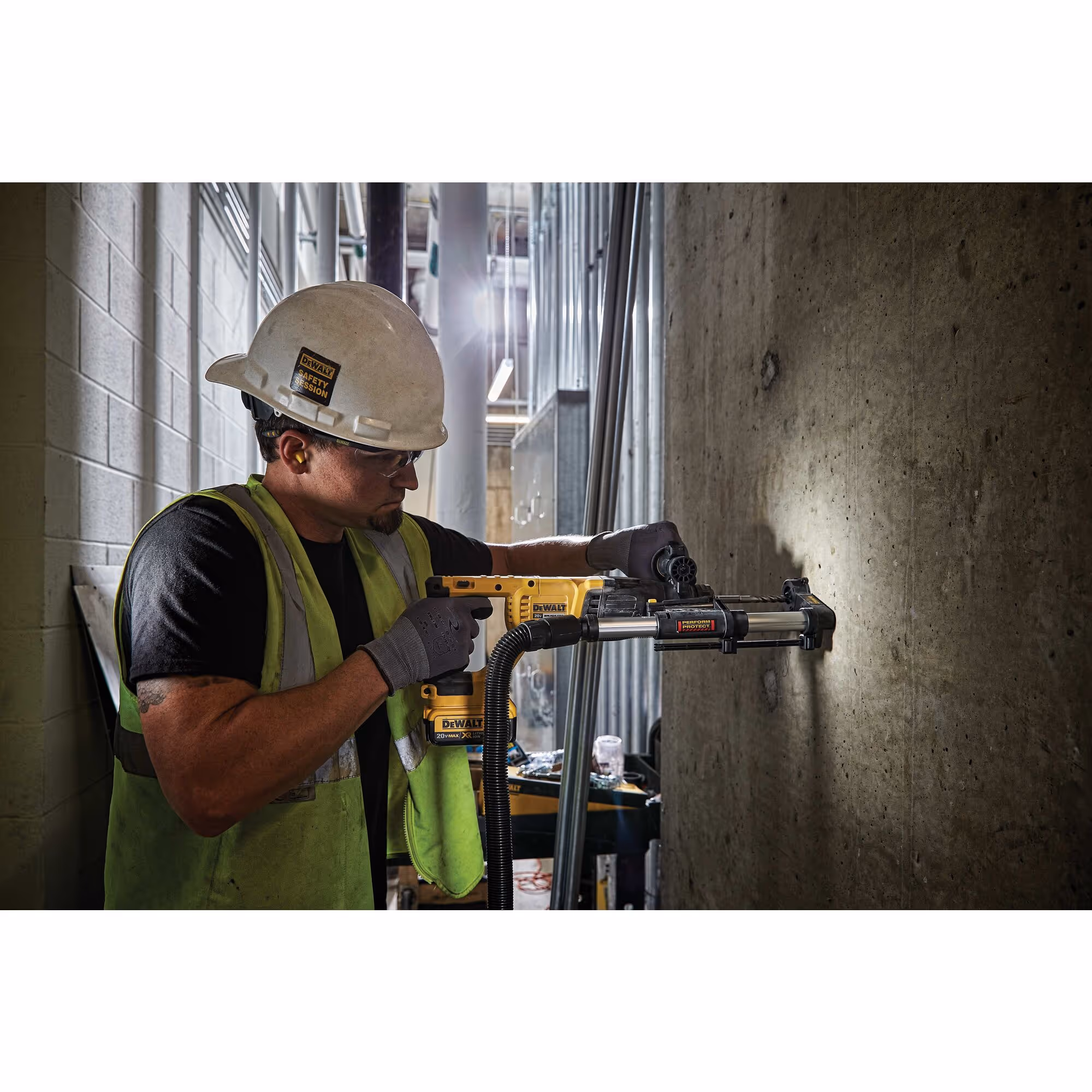 Télescope d'aspiration des poussières pour marteaux SDS-plus DEWALT (sauf D25404/5K)
