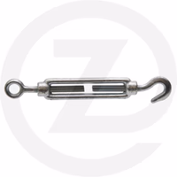 Tendeur, 1 crochet et 1 œillet