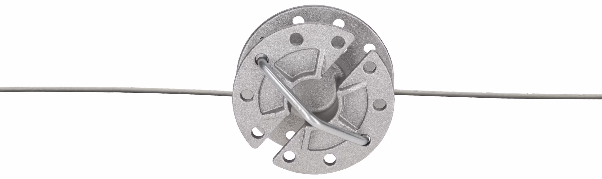 Tendeur de fil rotatif métal, 3pcs