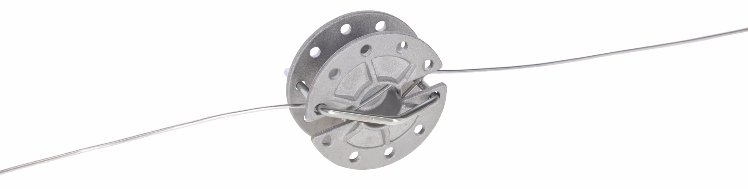 Tendeur de fil rotatif métal, 3pcs