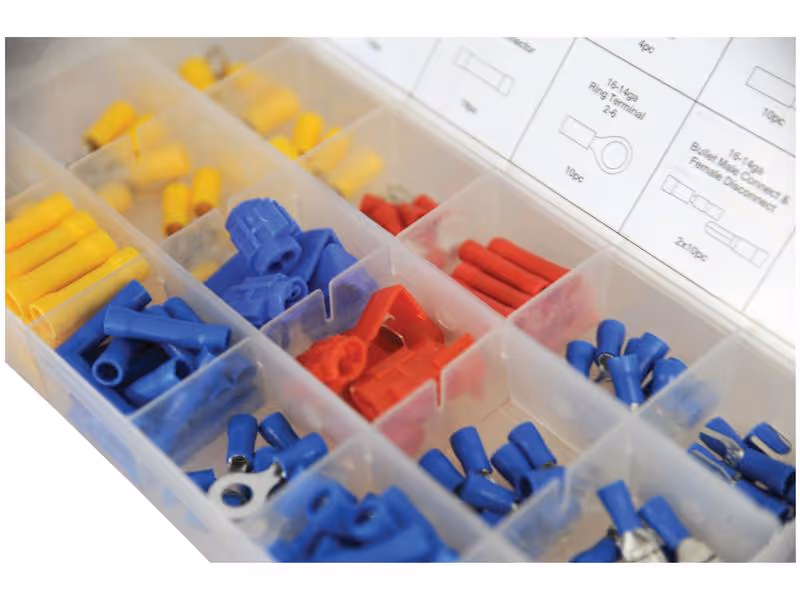 Terminal pré-isolé Divers (160 pièces Coffret)