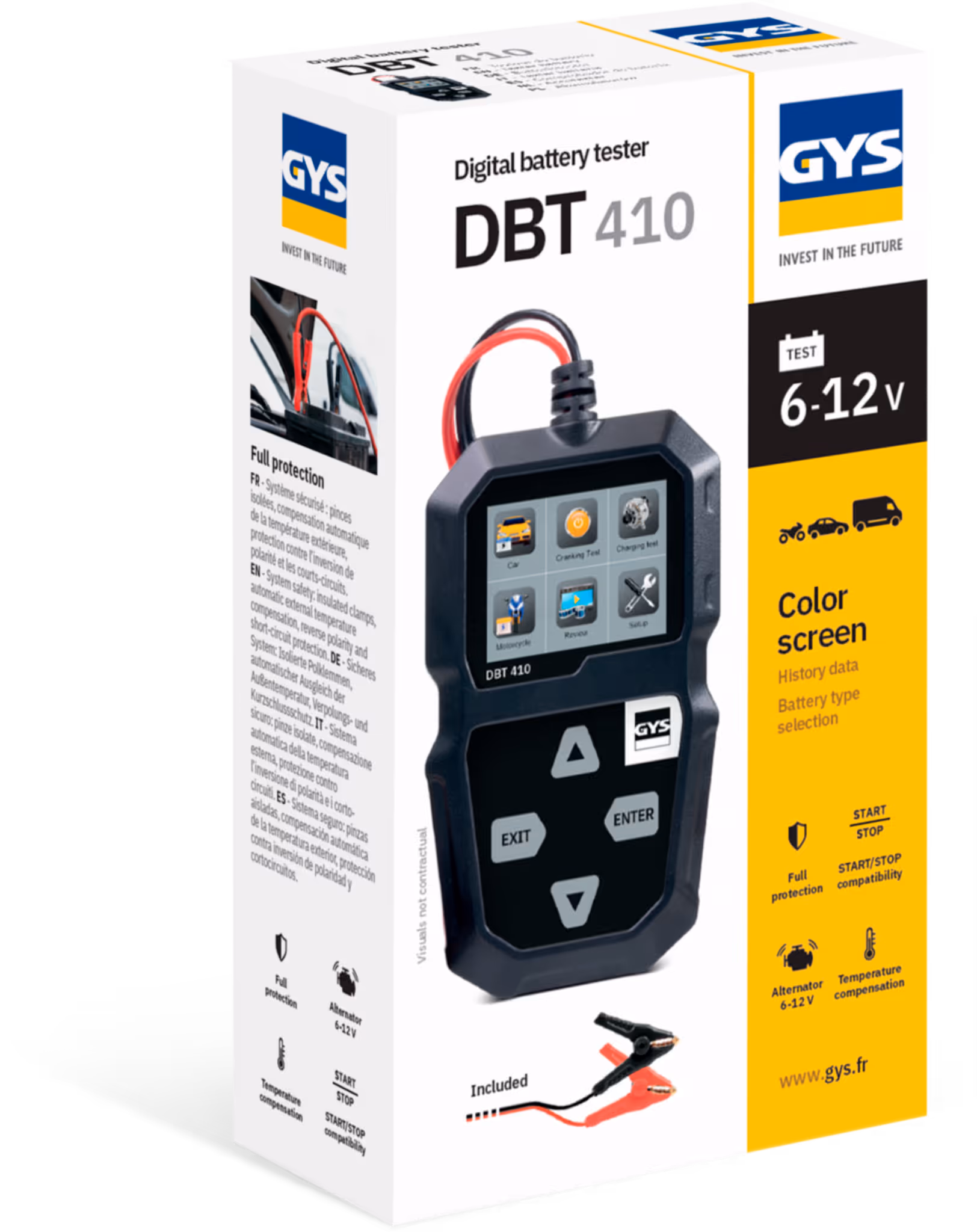 Testeur de batterie 6/12V Gys DBT410