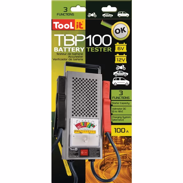 Testeur de batterie tbp100
