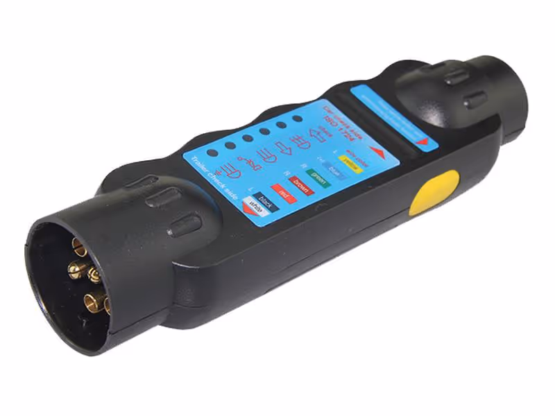 Testeur de prise 12V, 7 Broches