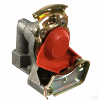 Tête d'attelage automatique 2xM16x1.5 rouge