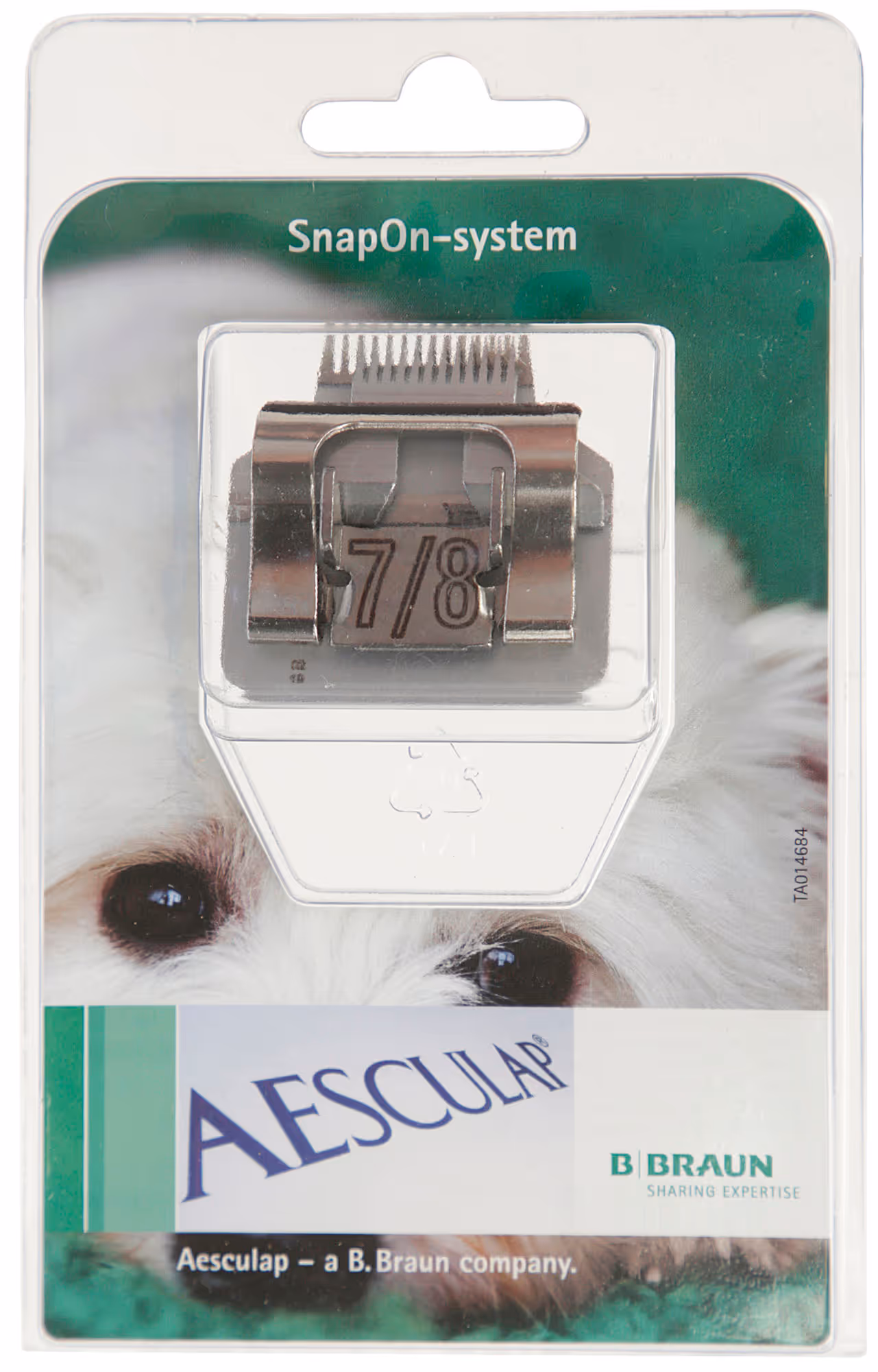Tête de coupe Aesculap Snap On 0,8mm #7/8