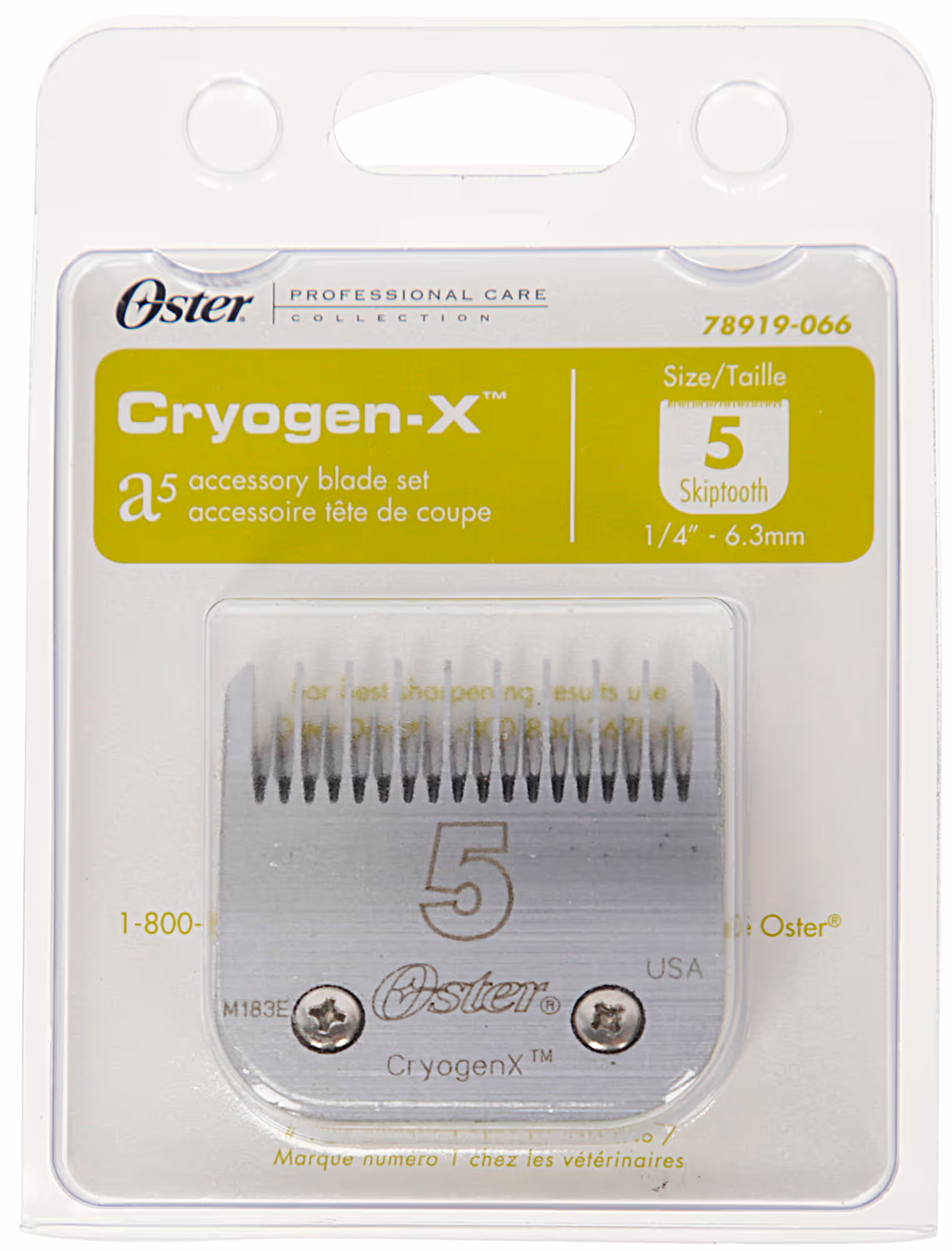 Tête de coupe Oster SnapOn 5, 6,3mm