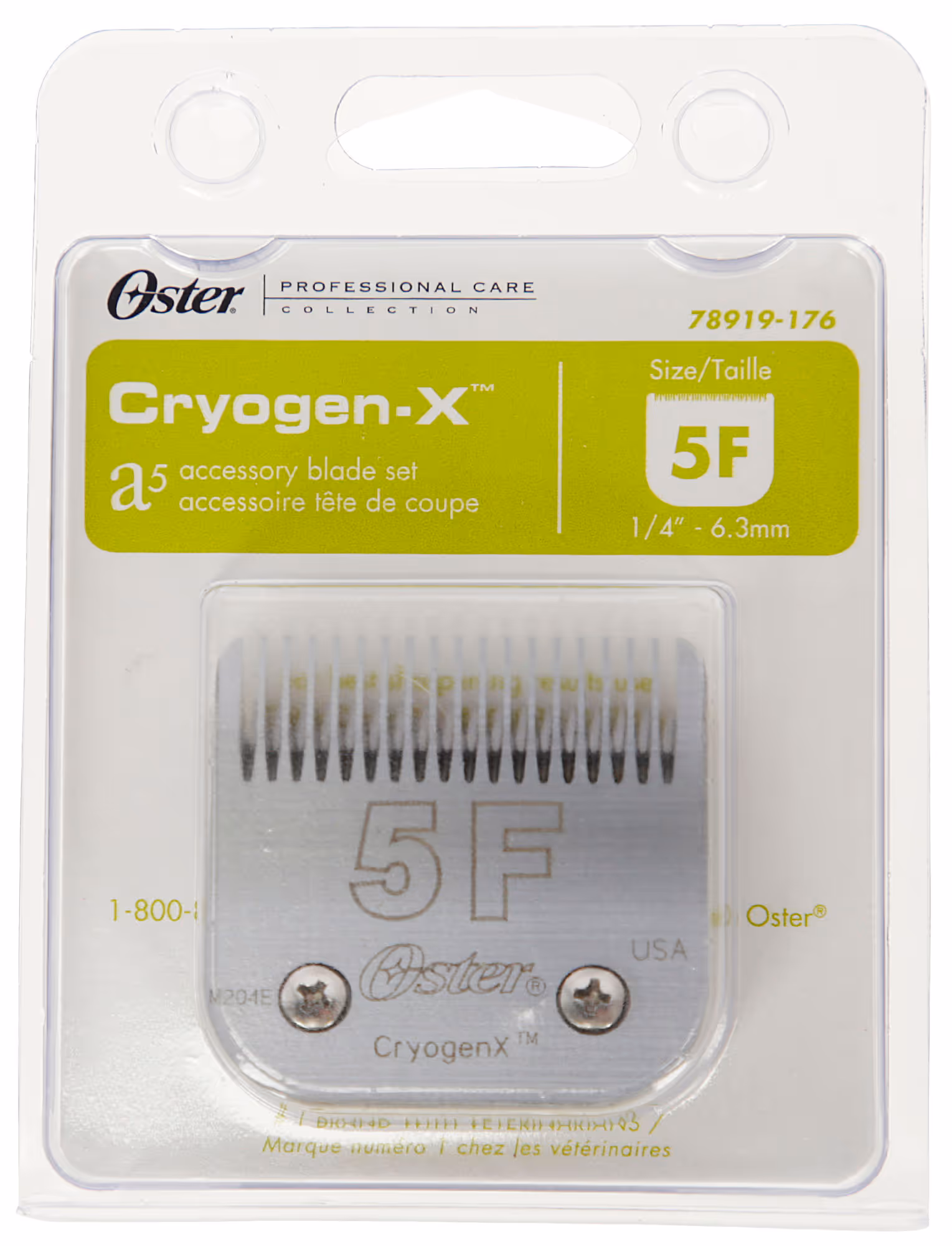 Tête de coupe Oster SnapOn 5F, 6,3mm