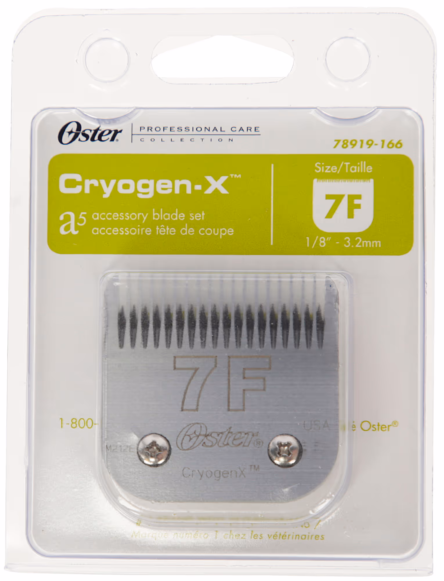 Tête de coupe Oster SnapOn 7F, 3,2mm