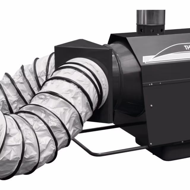 Tete de distribution 2 sorties ø 200 mm avec 2 colliers pour ita 35 thermobile