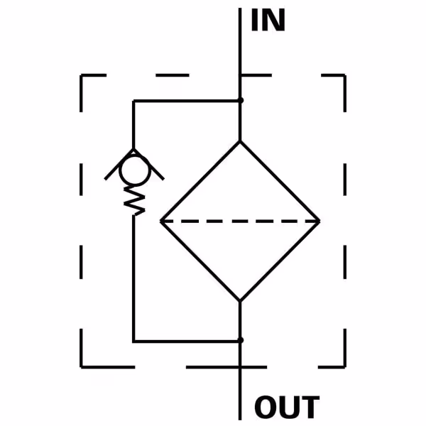 Tête de filtre (3/4" BSP)