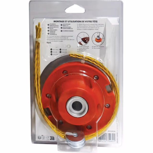 Tete universelle aluminium 4 fils "sf26" techni-power