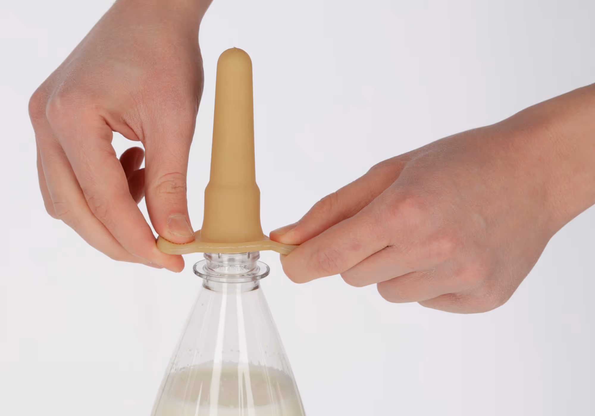 Tétine pour bouteille 