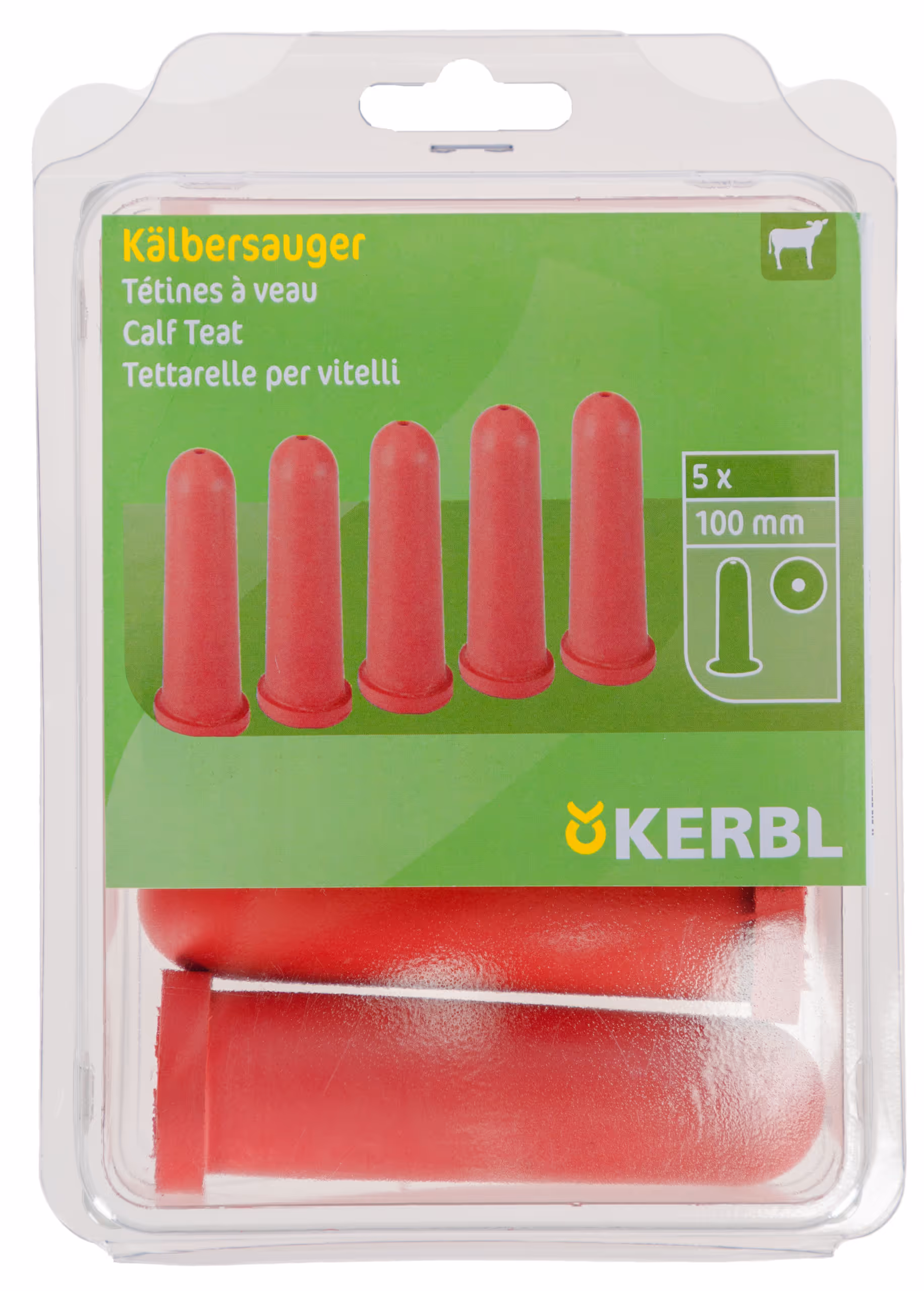 Tétine Super rouge, 100mm
