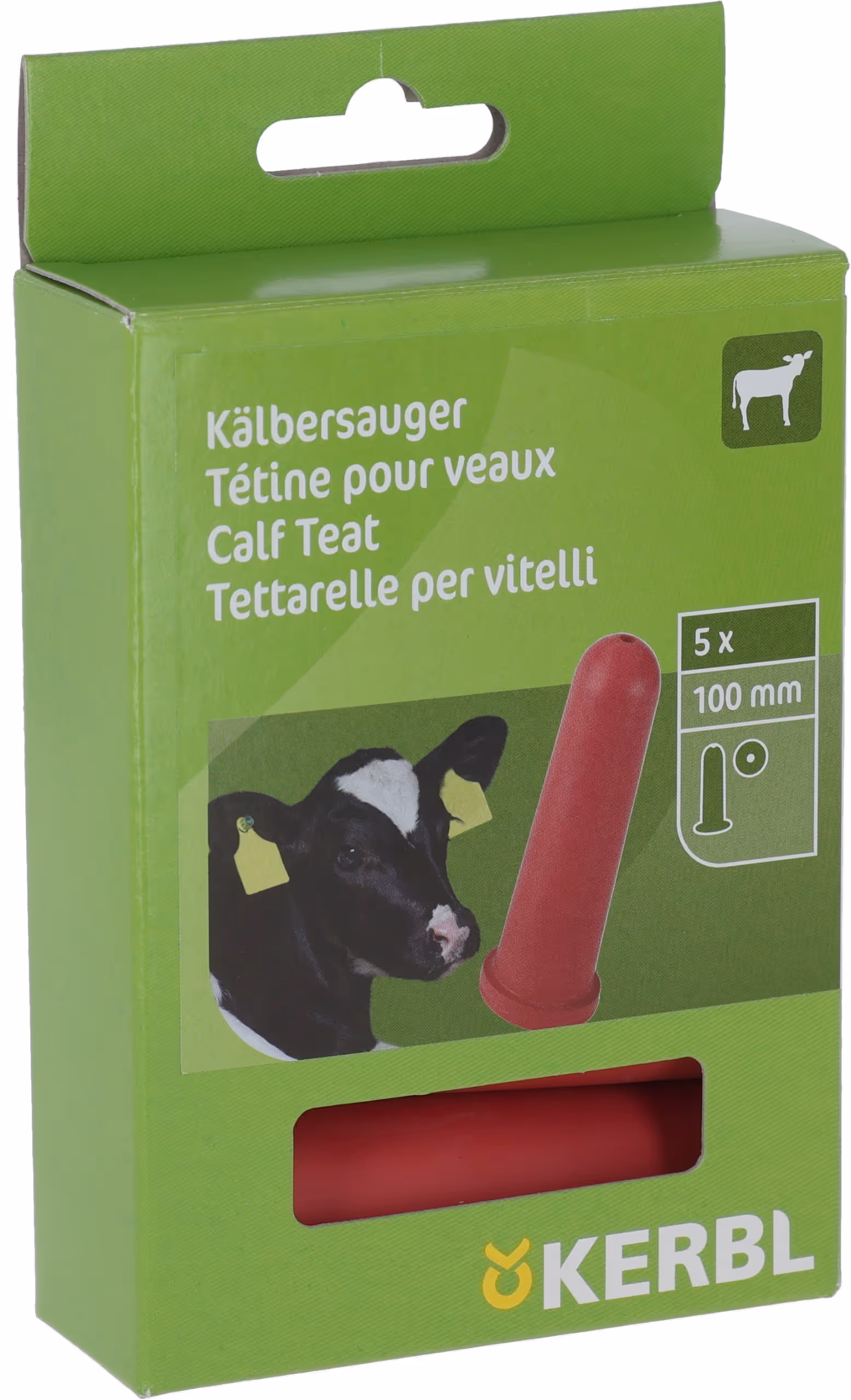 Tétine Super rouge, 100mm