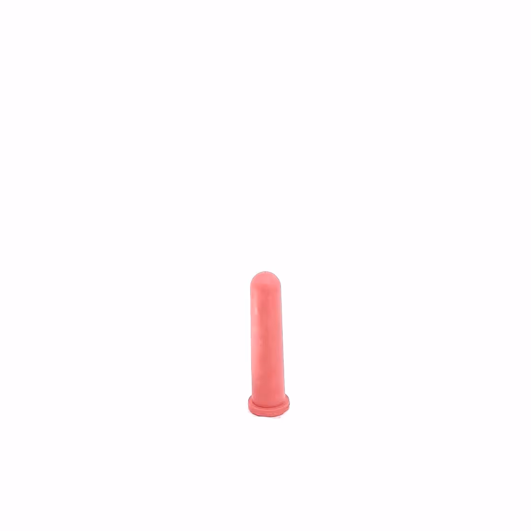 Tétine supérieure rouge 125mm pour veaux