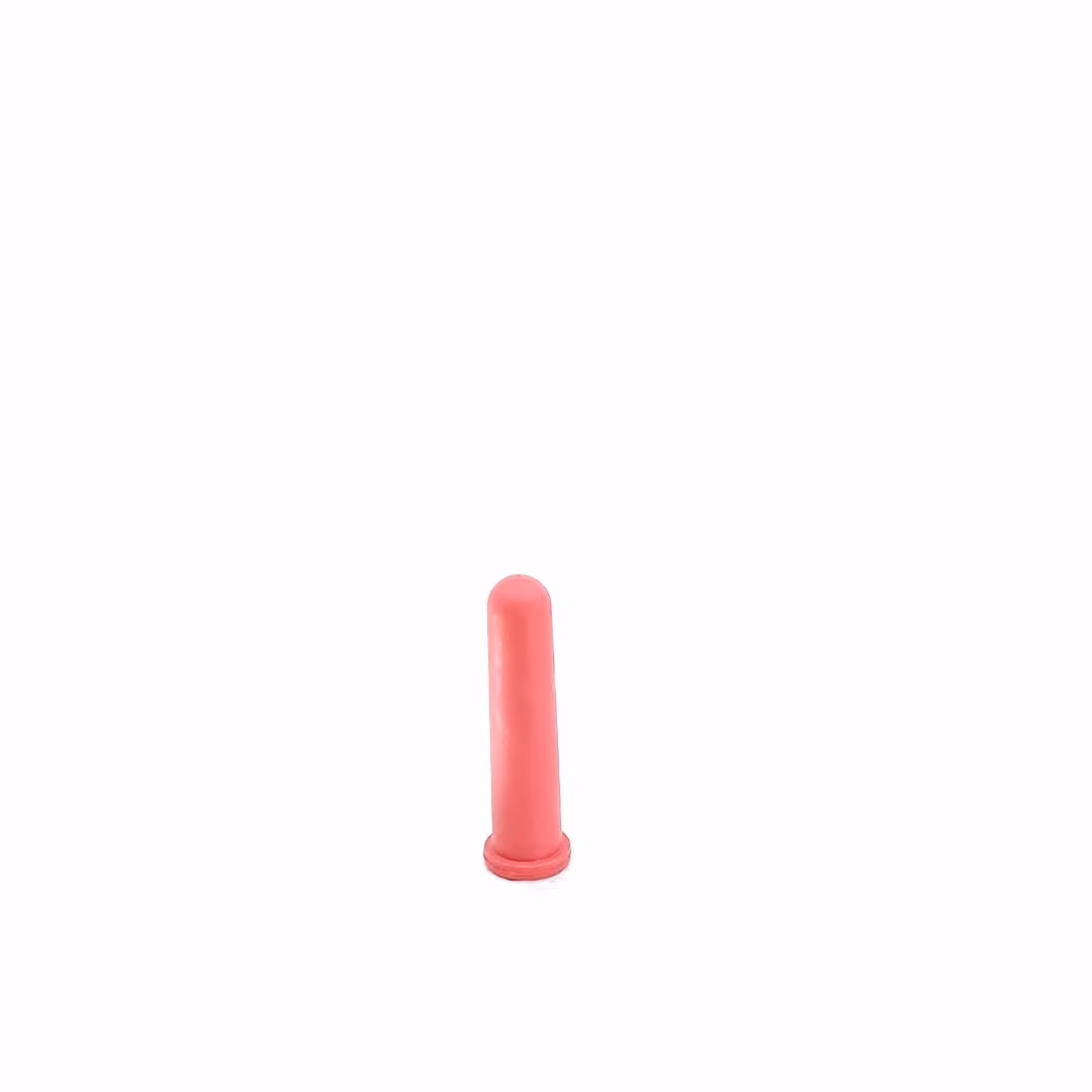 Tétine supérieure rouge 125mm pour veaux