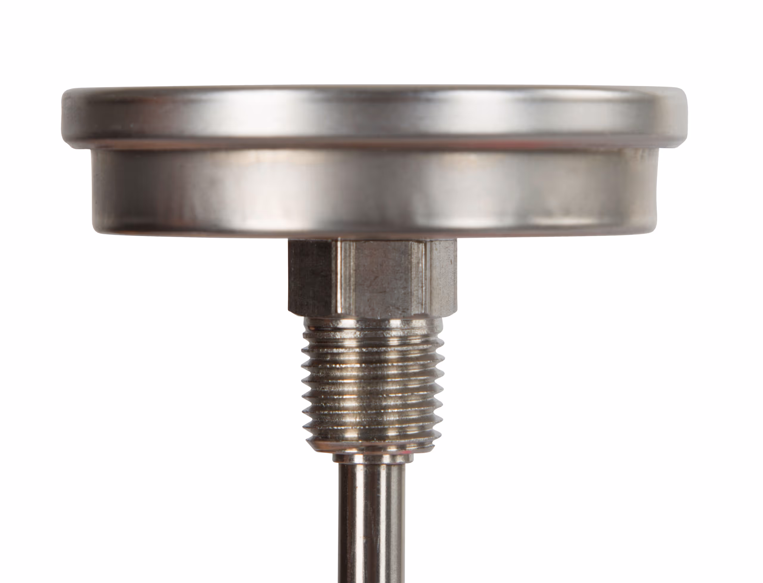Thermomètre sur tige inox, sonde 38cm, Ø6,2mm