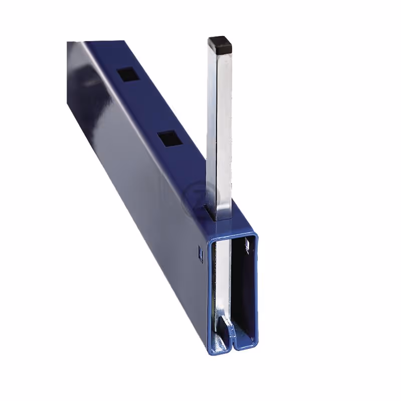 Tige antiroulement, pour rayonnage cantilever