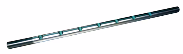Tige crantée Ø19 mm L485 mm filetage 3/4'' UNF