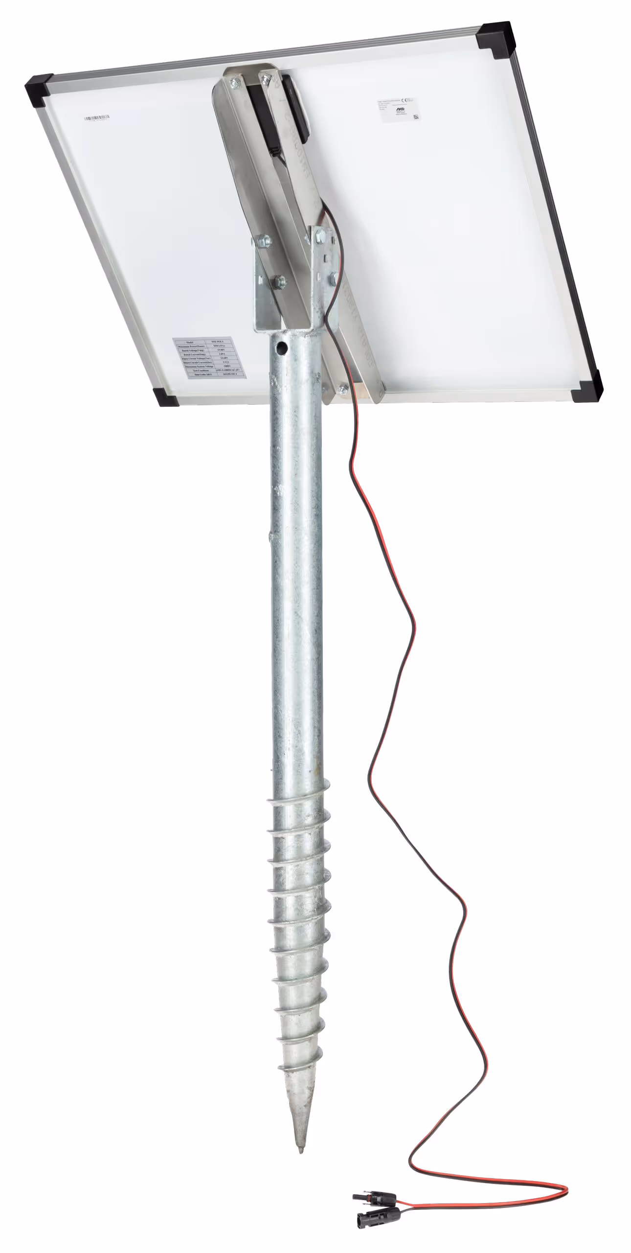Tirant d'ancrage panneau solaire 100 watts