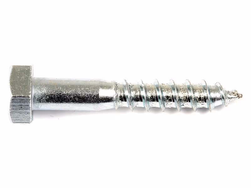 Tirefonds, Filetage: M10x50mm (DIN 571) - Vendu par 50
