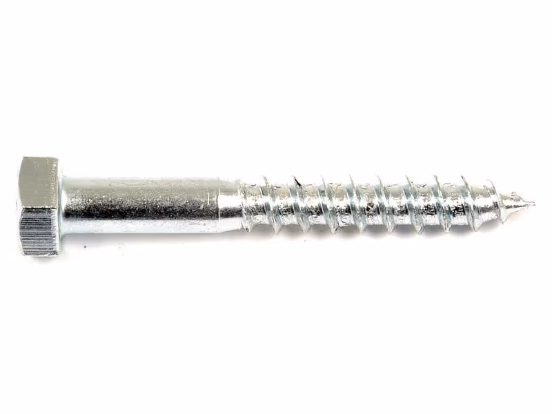 Tirefonds, Filetage: M8x60mm (DIN 571) - Vendu par 100