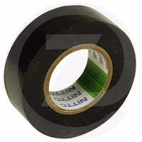 Toile isolante noire - 19mm x 10m
