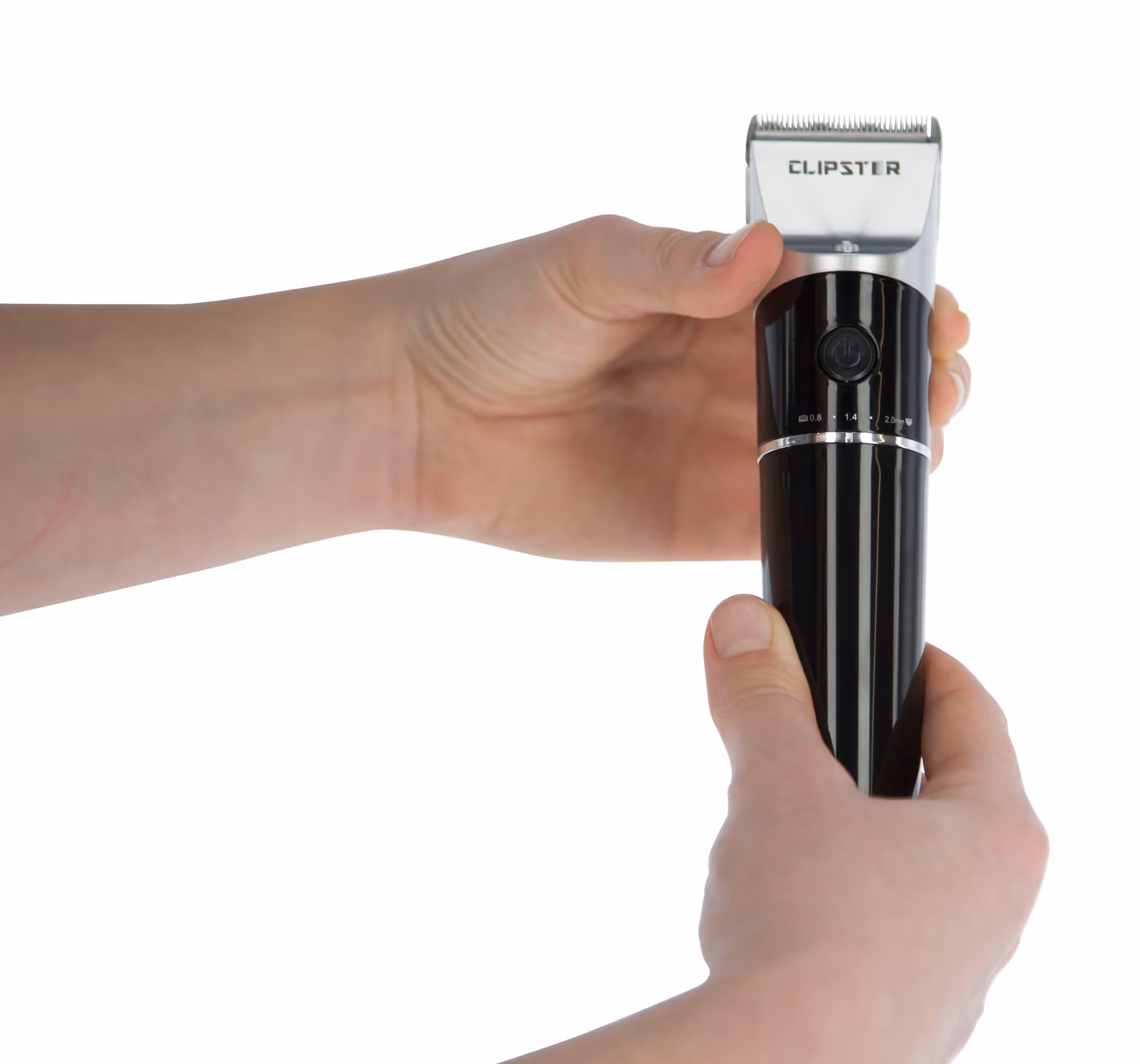 Tondeuse Clipster DeloX noir, sur batterie