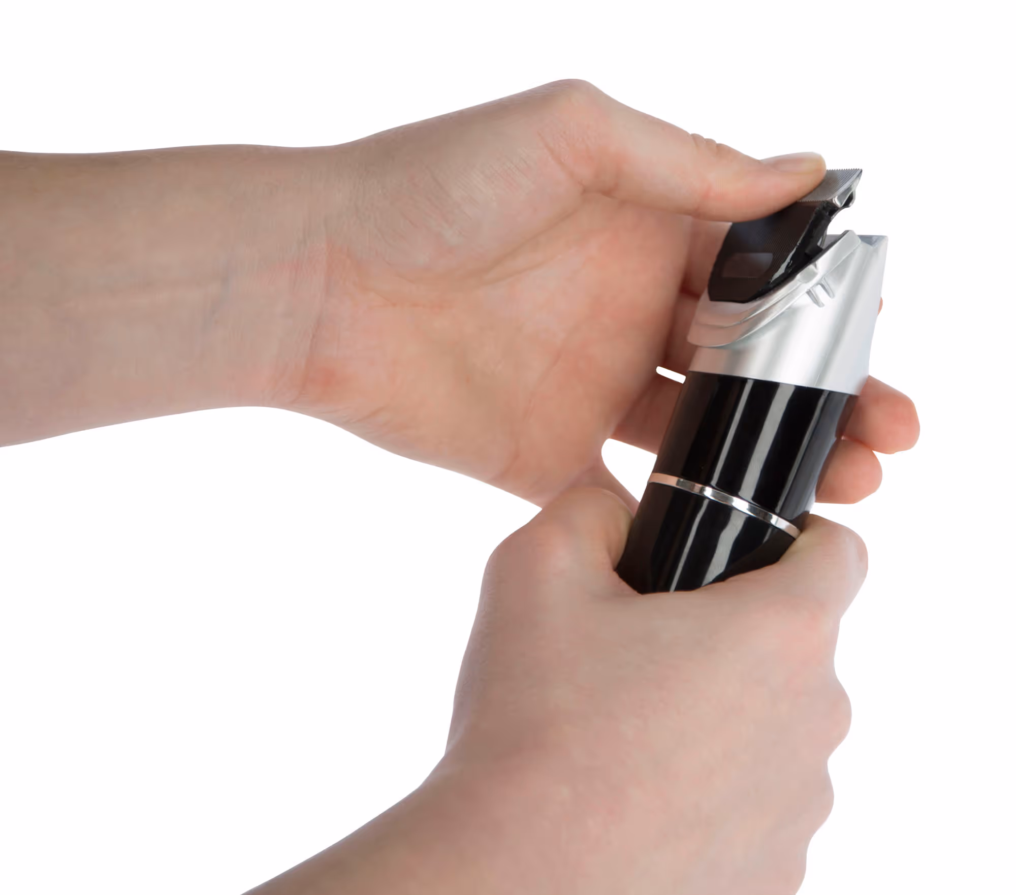 Tondeuse Clipster DeloX noir, sur batterie