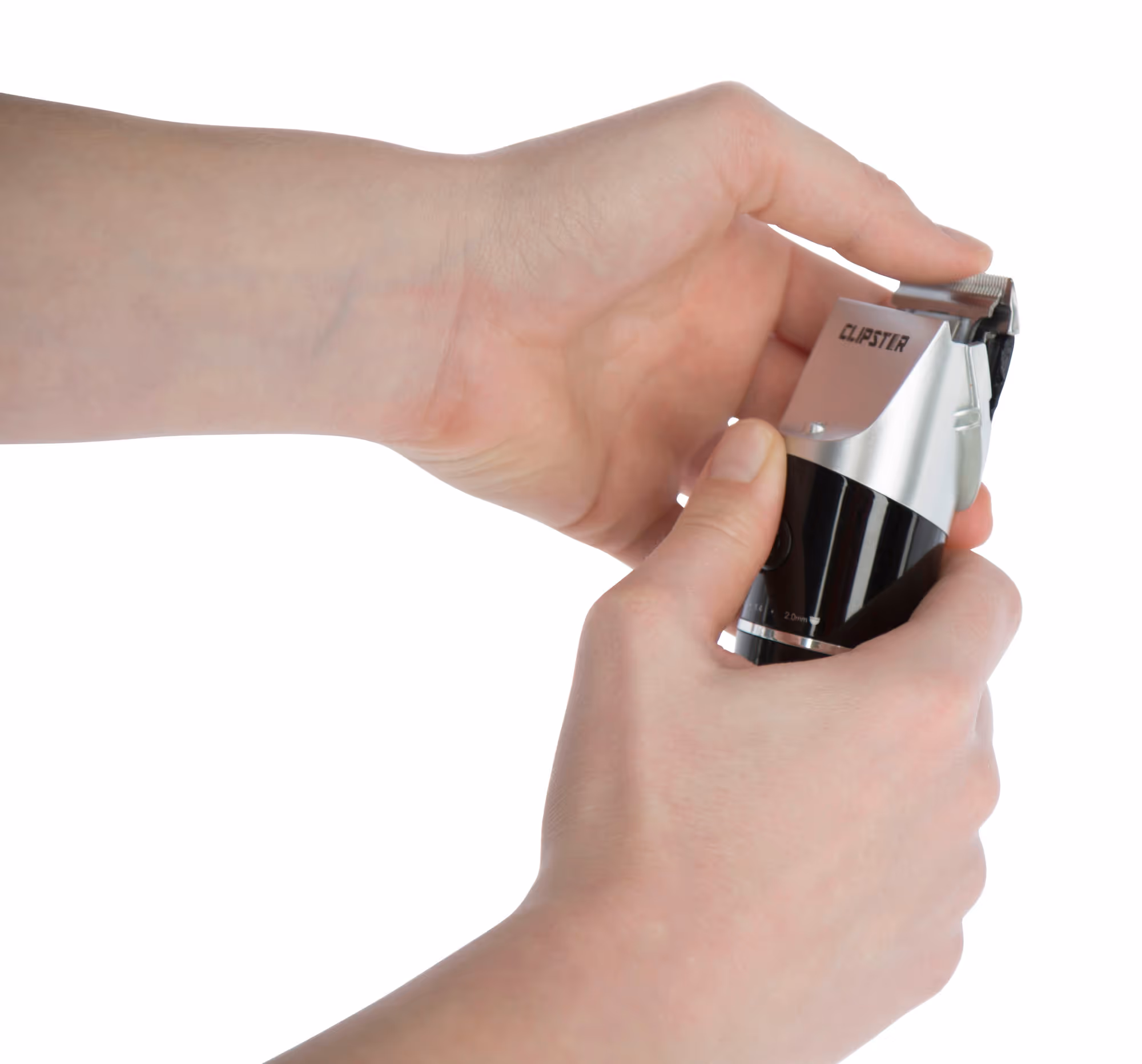 Tondeuse Clipster DeloX noir, sur batterie