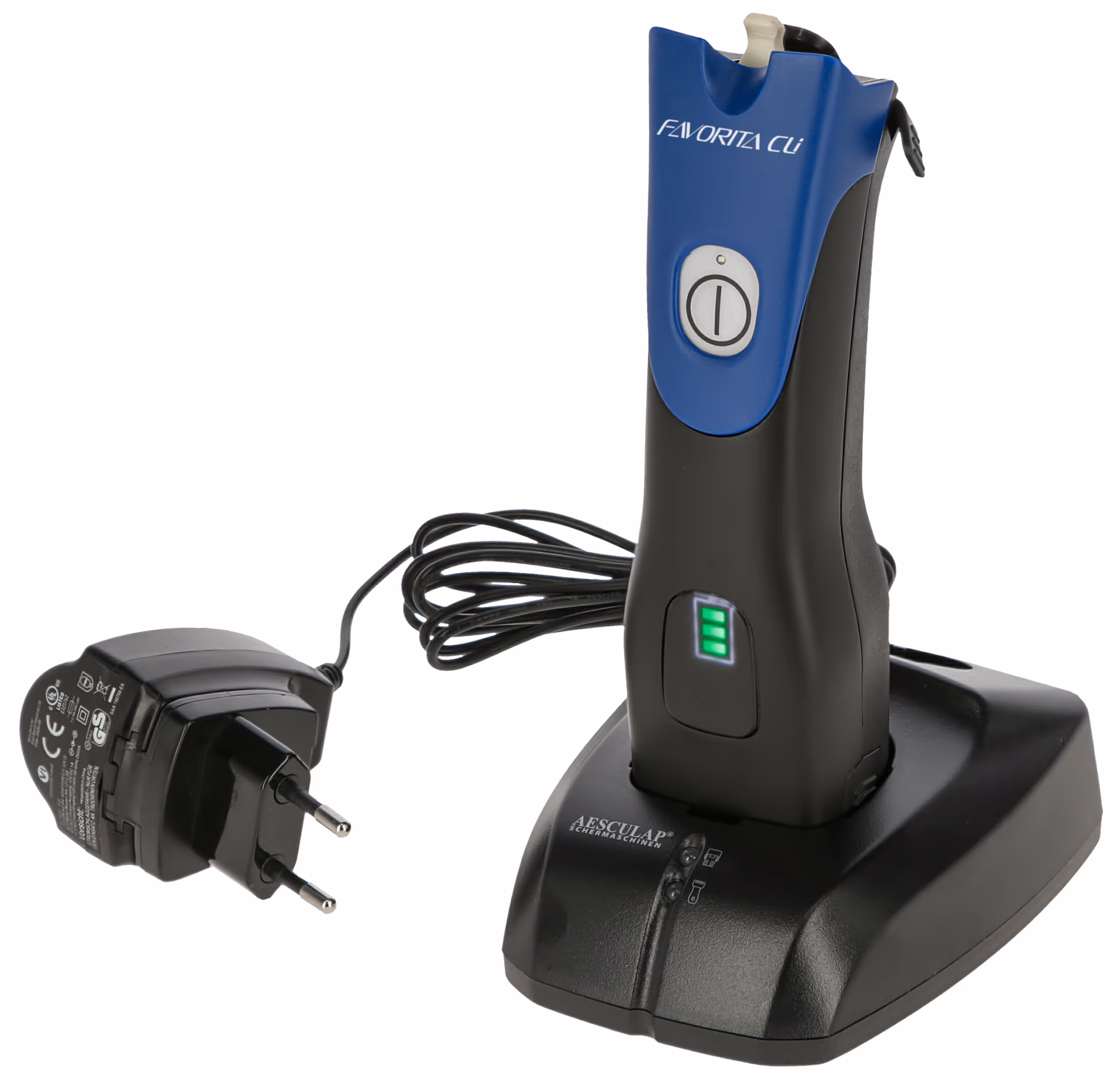 Tondeuse Favorita Cli bleu, 1 batterie