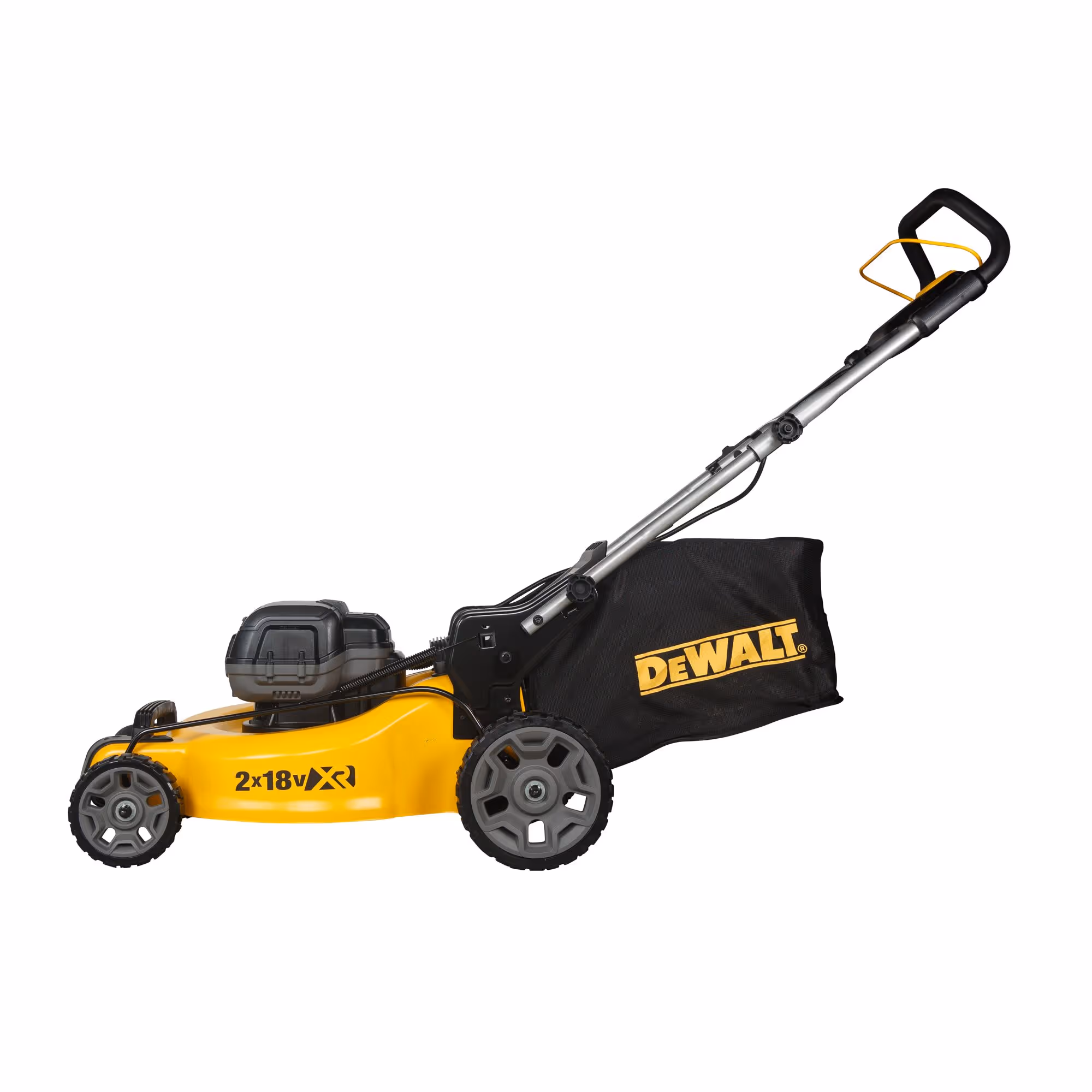 Tondeuse XR 2 X 18 V Brushless - largeur de coupe (cm) : 48 / carter en acier (cm) : 51 / hauteur de coupe : 5 / capacité de collecte (L) : 55 - sans batterie ni chargeur