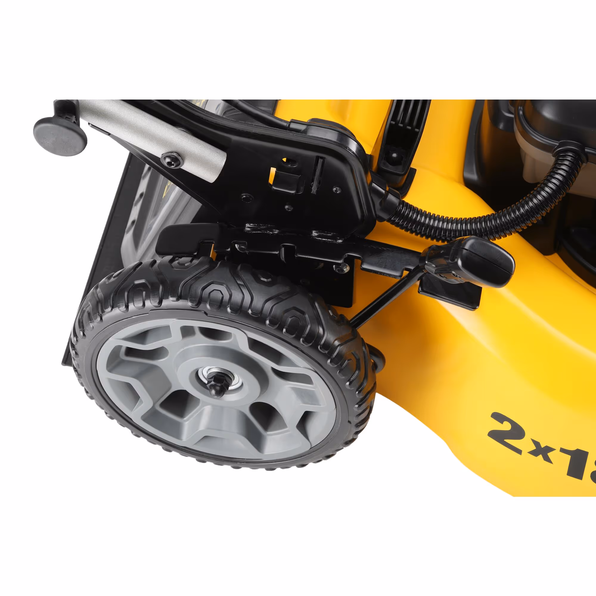 Tondeuse XR 2 X 18 V Brushless - largeur de coupe (cm) : 48 / carter en acier (cm) : 51 / hauteur de coupe : 5 / capacité de collecte (L) : 55 - sans batterie ni chargeur