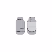 Tough Covers Housse de siège AV Easyfit noir