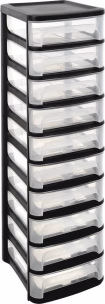 Tour de rangement Eda 10 tiroirs 320x370x1021mm Origine