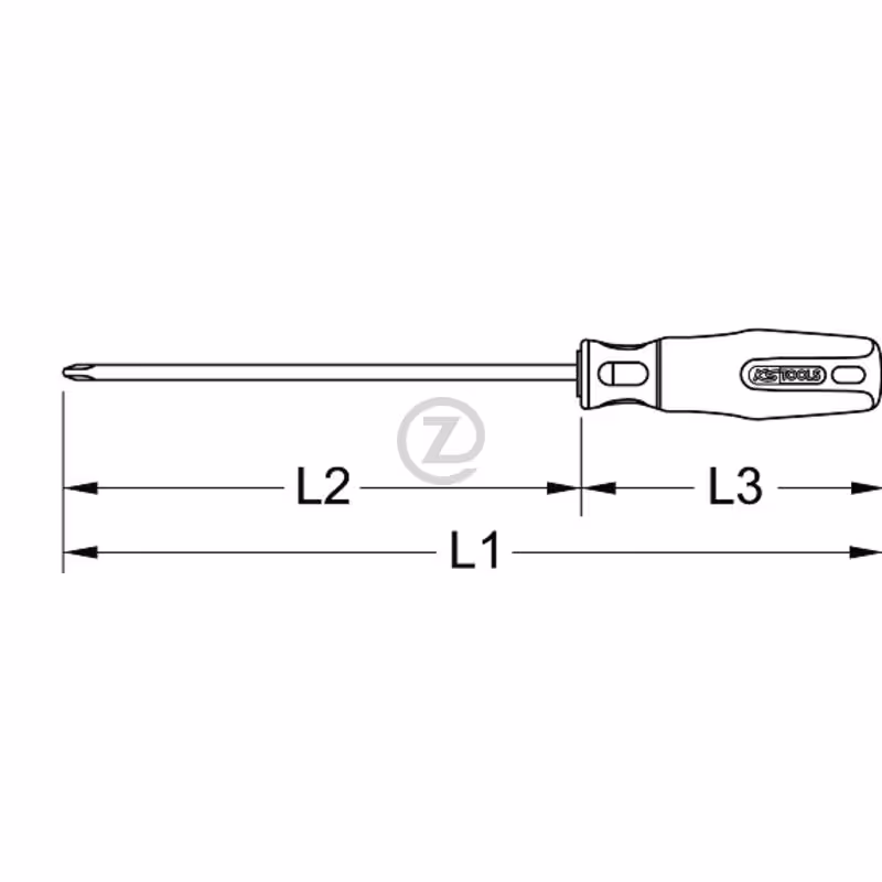 Tournevis ERGOTORQUE VDE, PH0