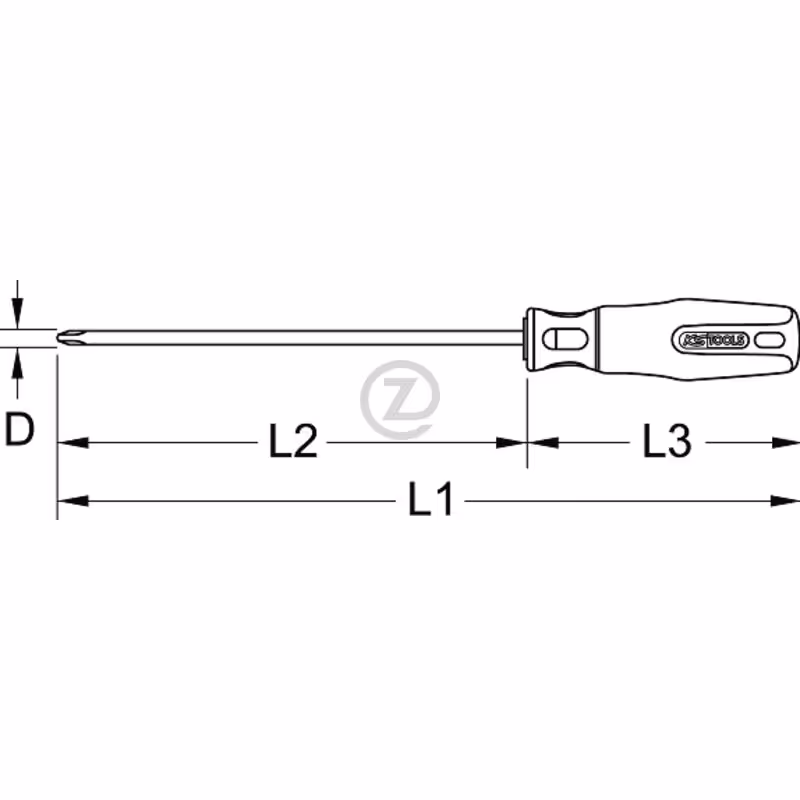 Tournevis ERGOTORQUE VDE, PZ1