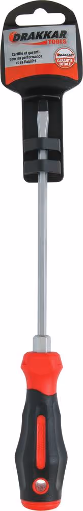TOURNEVIS PLAT AVEC ECROU 5,5*150 S/CARTE