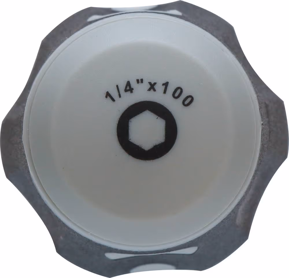TOURNEVIS PORTE EMBOUT MAGNETIQUE 1/4" S/CARTE