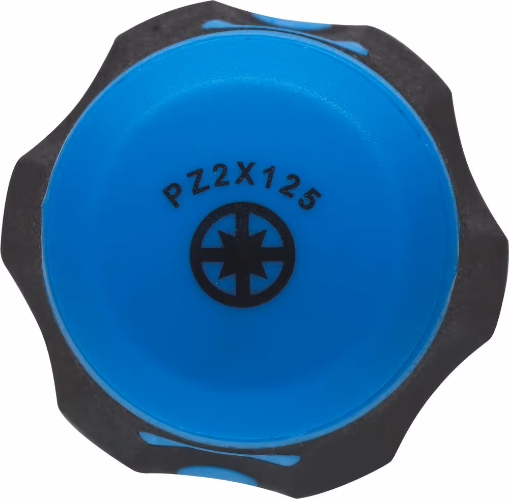 TOURNEVIS POZIDRIV AVEC ECROU PZ2*125 S/CARTE