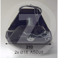 TOWING HOOK ASSEMBLY - 089644 - MERLO