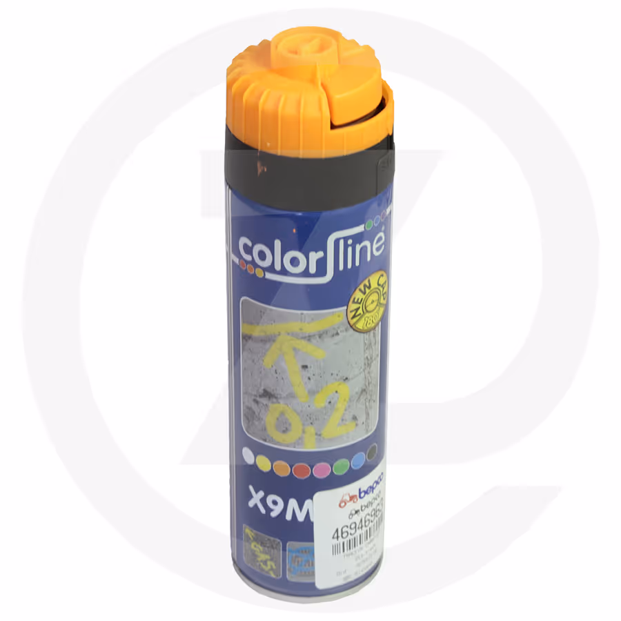 Traceur chantier 500 ml  orange fluo
