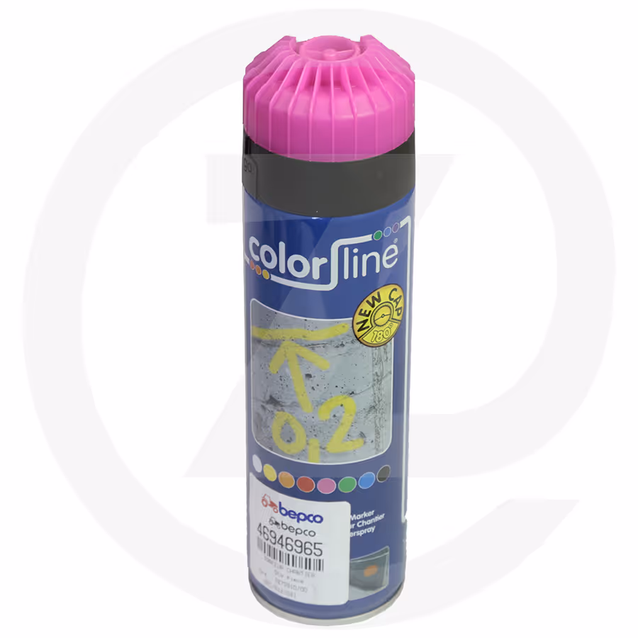 Traceur chantier 500 ml rose fluo