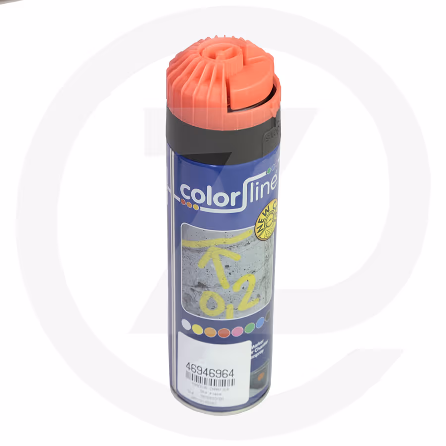 Traceur chantier 500 ml  rouge fluo
