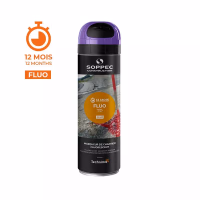 TRACEUR CHANTIER FLUO 12M "FLUO TP" VIOLET 500ML