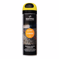 Traceur de chantier jaune fluorescent 500ml