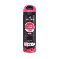 TRACEUR FLUO BASE CRAIE "MARK & GO" CERISE 500ML